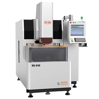 آلة EDM ذات اللمسة النهائية المرآة بالكامل باستخدام الحاسب الآلي مع خزان سائل رافع ومنضدة عمل ثابتة